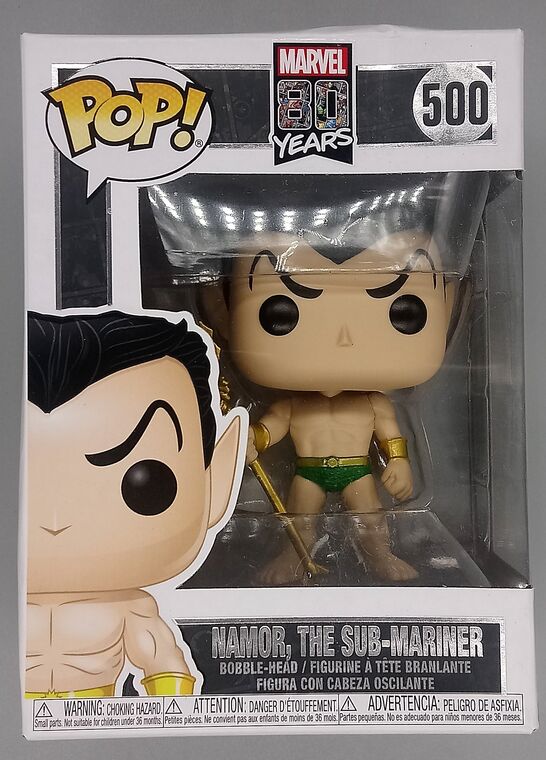 #500 Namor (The Sub-Mariner) - Marvel 80 Years - BOX DAMAGE