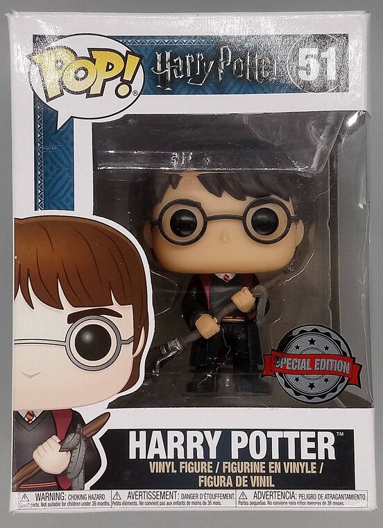 #51 Harry Potter (w/ Firebolt) - Harry Potter - BOX DAMAGE