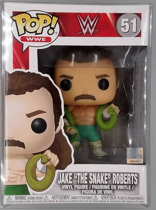 #51 Jake The Snake Roberts - WWE