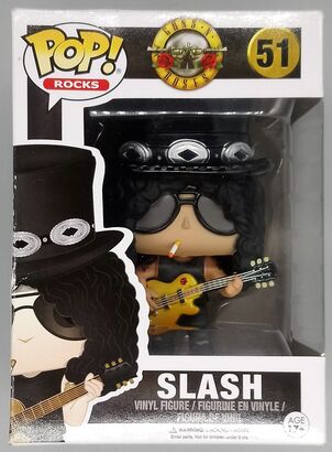 #51 Slash - Rocks - Guns N Roses - BOX DAMAGE