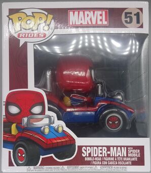 #51 Spider-Man (with Spider-Mobile) - Pop Rides