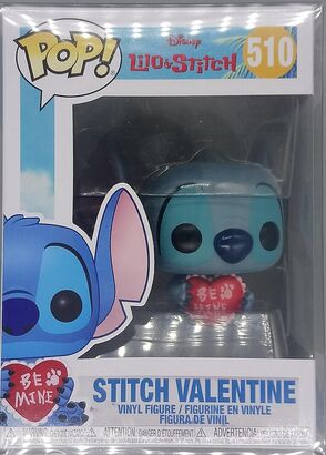 #510 Stitch Valentine - Disney - Lilo & Stitch