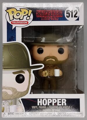 #512 Hopper - Stranger Things - BOX DAMAGE