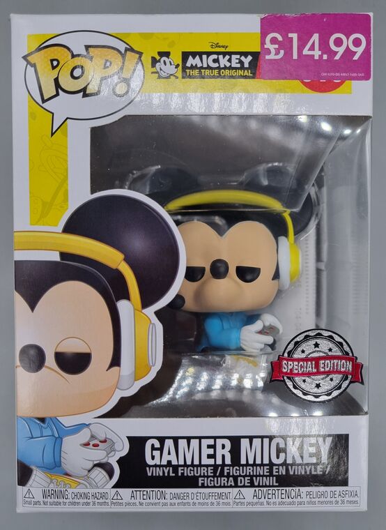 #515 Gamer Mickey (Sitting) Disney 90 Years Special Edition