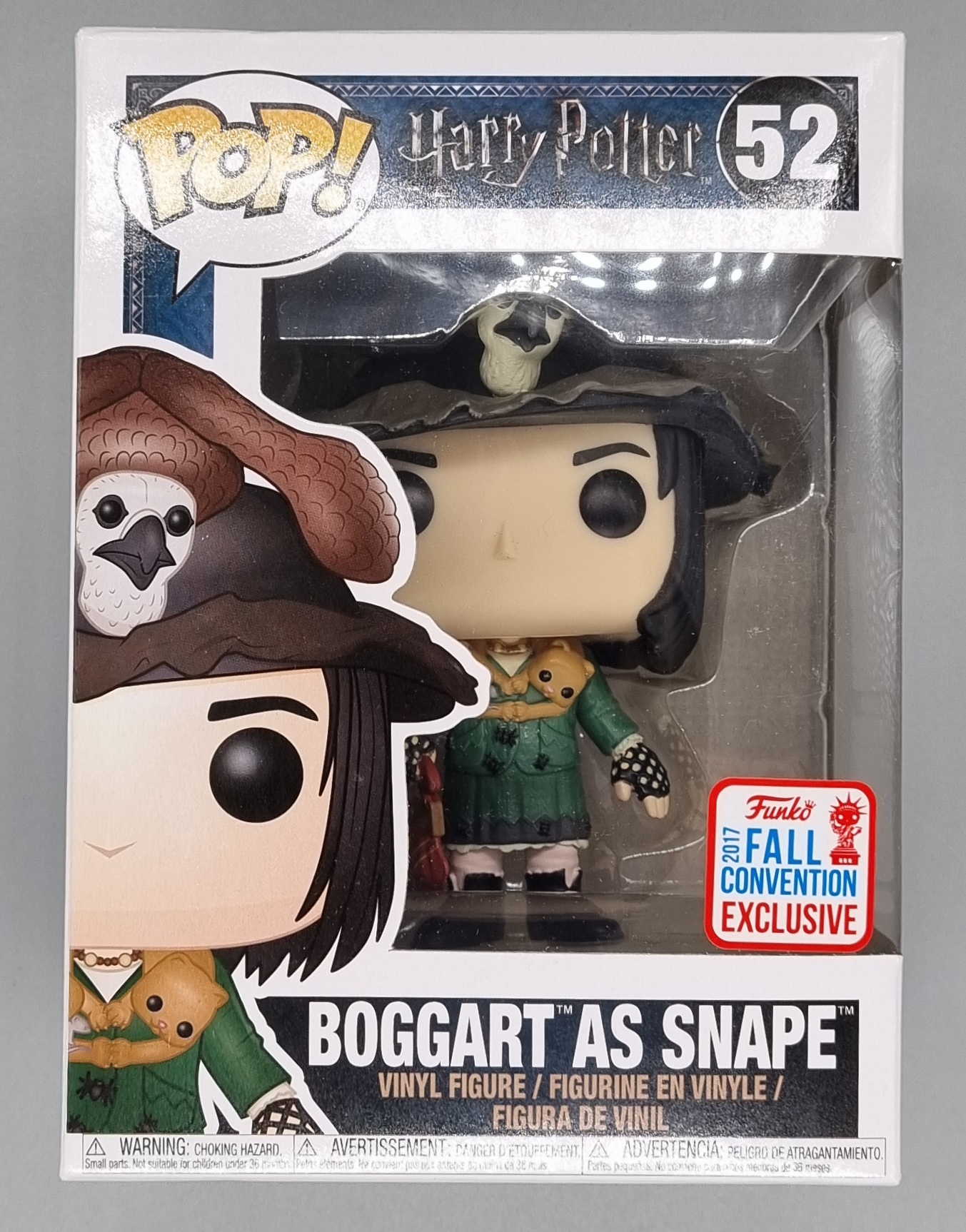 Funko POP Harry Potter 52# Boggart As Snape Exclusive Collection Action Figures 