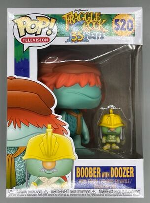 #520 Boober with Doozer - Fraggle Rock - BOX DAMAGE