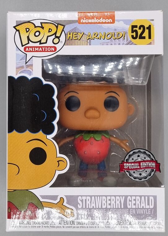 #521 Strawberry Gerald - Nickelodeon Hey Arnold! - Exclusive