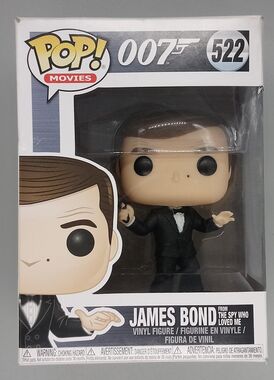 #522 James Bond (Roger Moore from The Spy Who Loved M DAMAGE