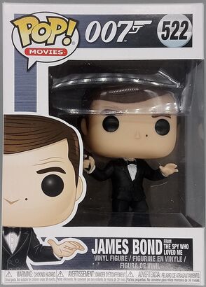 #522 James Bond (Roger Moore from The Spy Who Loved Me)