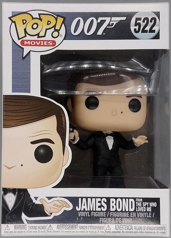 #522 James Bond (Roger Moore from The Spy Who Loved Me)