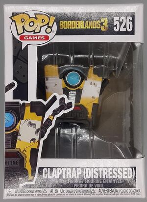 #526 Claptrap (Distressed) - Borderlands 3