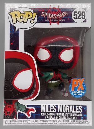 #529 Miles Morales (Casual) - Marvel Spiderman into the Spid