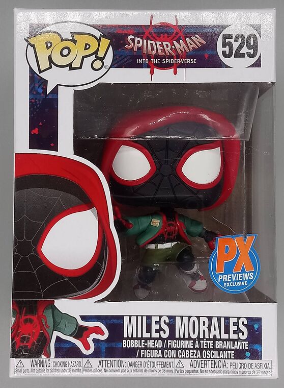 #529 Miles Morales (Casual) - Marvel Spiderman into the Spid