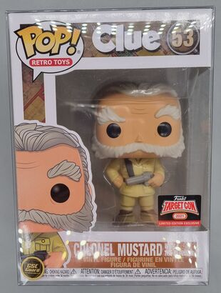 #53 Colonel Mustard (with the Revolver) - Clue