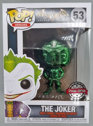 #53 The Joker (Green) - Chrome - DC Batman Arkham Asylum