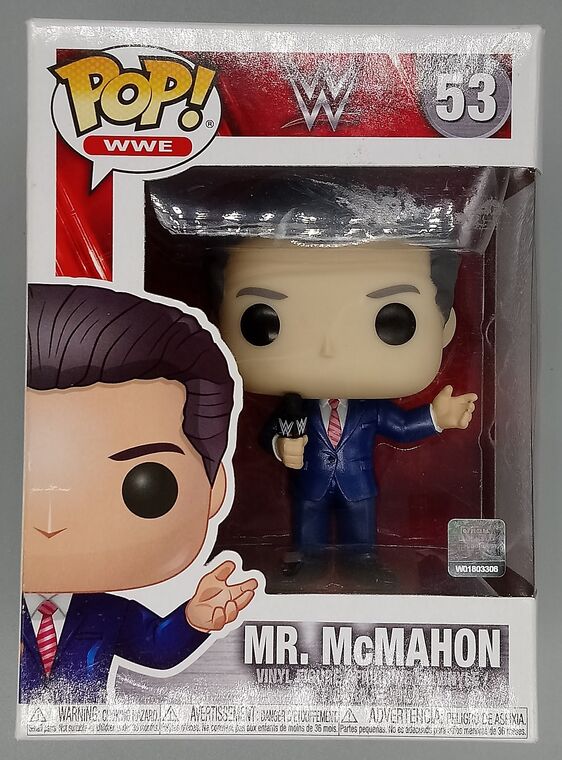 #53 Mr. McMahon - WWE - BOX DAMAGE