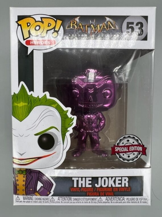 #53 The Joker (Purple) - Chrome - Batman Arkham Asylum