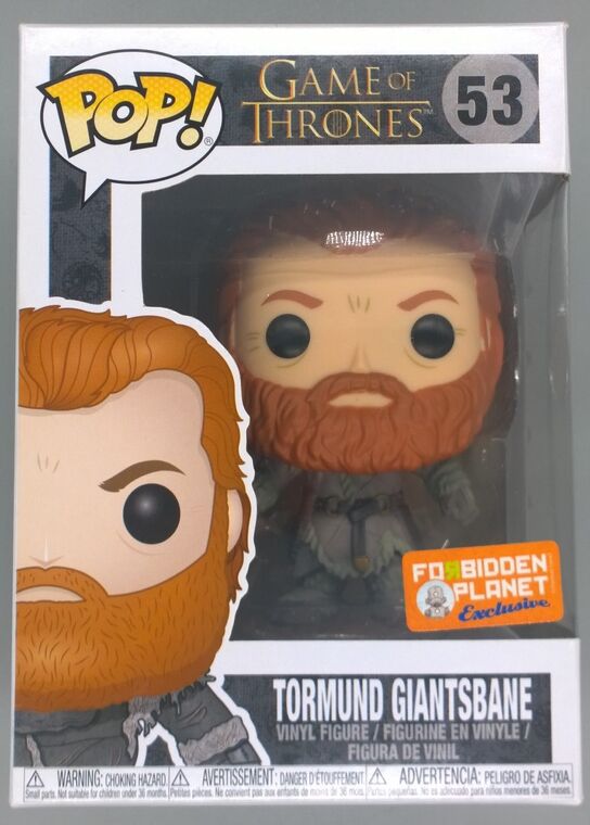 #53 Tormund Giantsbane (Snowy) Game of Thrones Exclusive