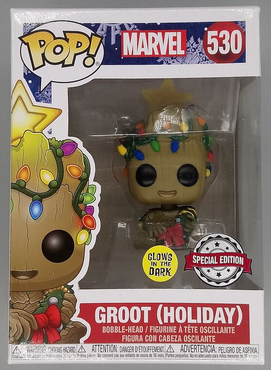 #530 Groot (Holiday) - Glow - Marvel Guardians Of The Galaxy