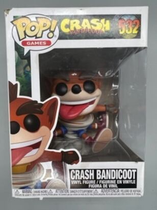 #532 Crash Bandicoot (Spinning) - Crash Bandicoot BOX DAMAGE
