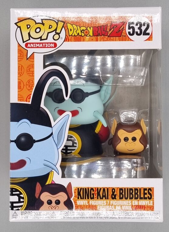 #532 King Kai & Bubbles - Dragon Ball Z