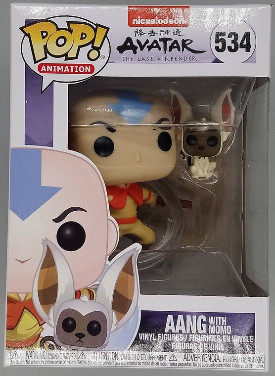 #534 Aang (with Momo) - The Last Airbender