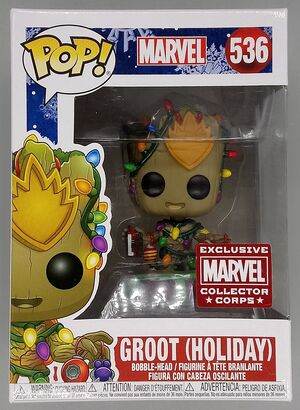 #536 Groot (Holiday, Standing) - Marvel Collector Corps