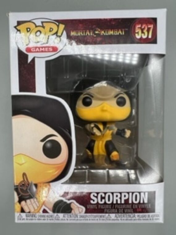 #537 Scorpion - Mortal Kombat - BOX DAMAGE