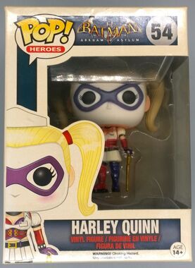 #54 Harley Quinn Nurse - DC Batman Arkham Asylum BOX DAMAGE