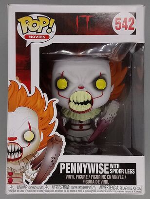 #542 Pennywise (with Spider Legs) - Horror - IT - BOX DAMAGE