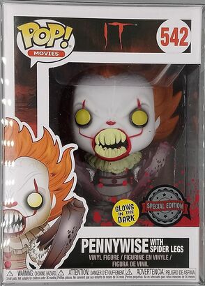 #542 Pennywise (with Spider Legs) - Glow - Horror - IT 2017
