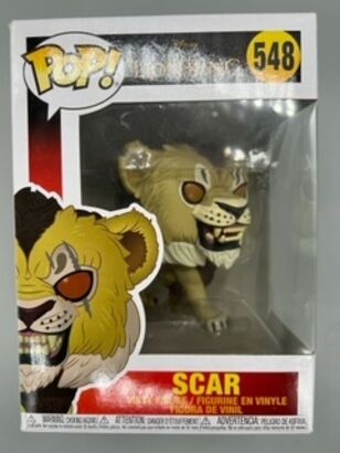 #548 Scar - Disney The Lion King - BOX DAMAGE