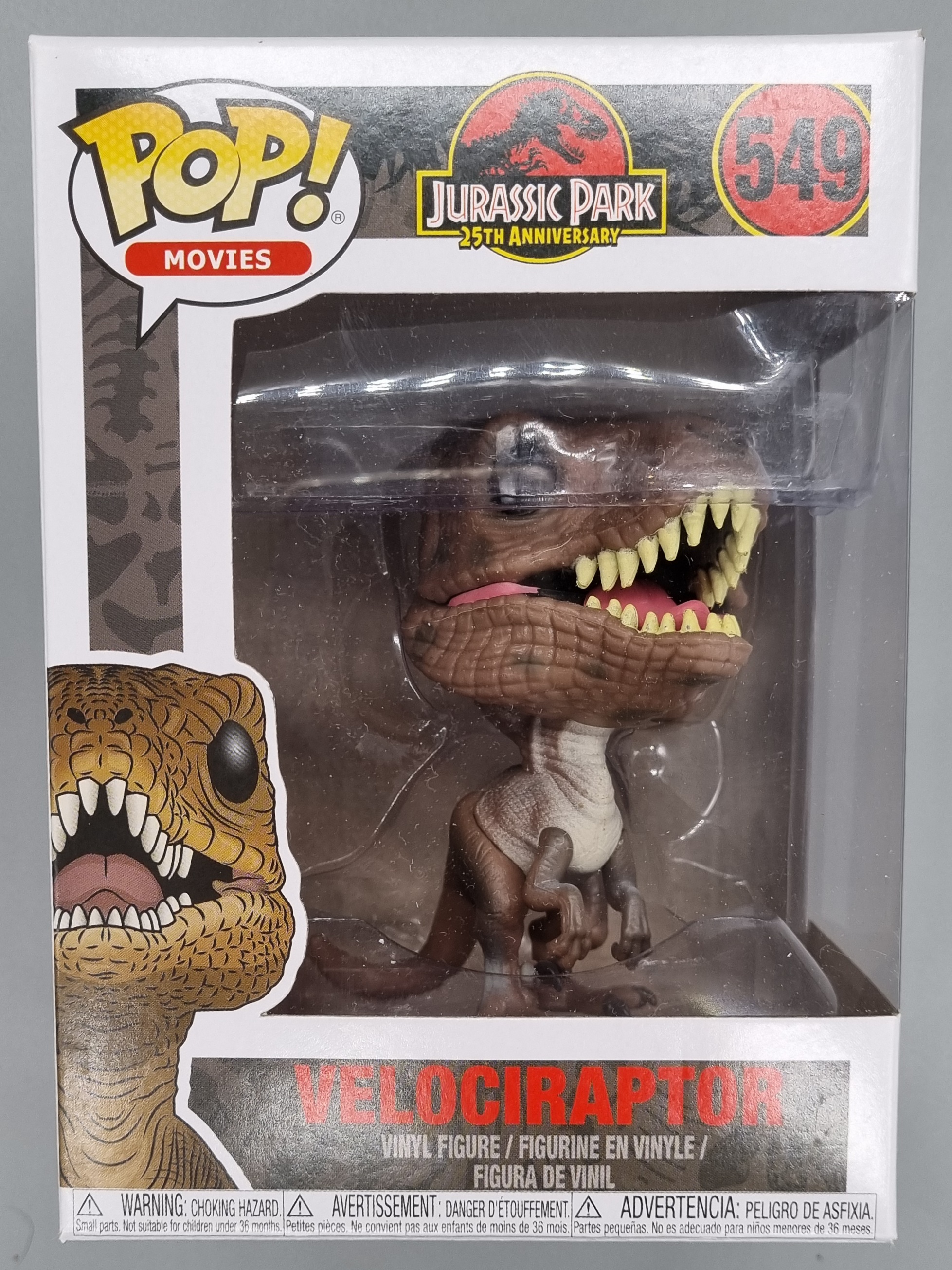 Figurine Funko Pop! N°549 - Jurassic Park - Velociraptor - FILM