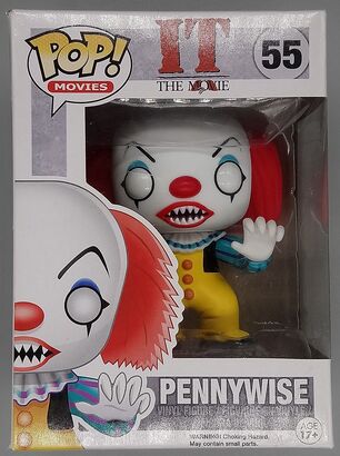 #55 Pennywise - Horror - IT The Movie - BOX DAMAGE
