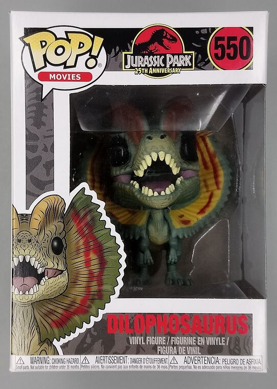 #550 Dilophosaurus - Jurassic Park