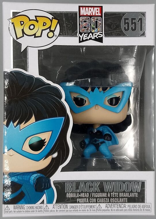 #551 Black Widow (First Appearance) - Marvel 80 Years