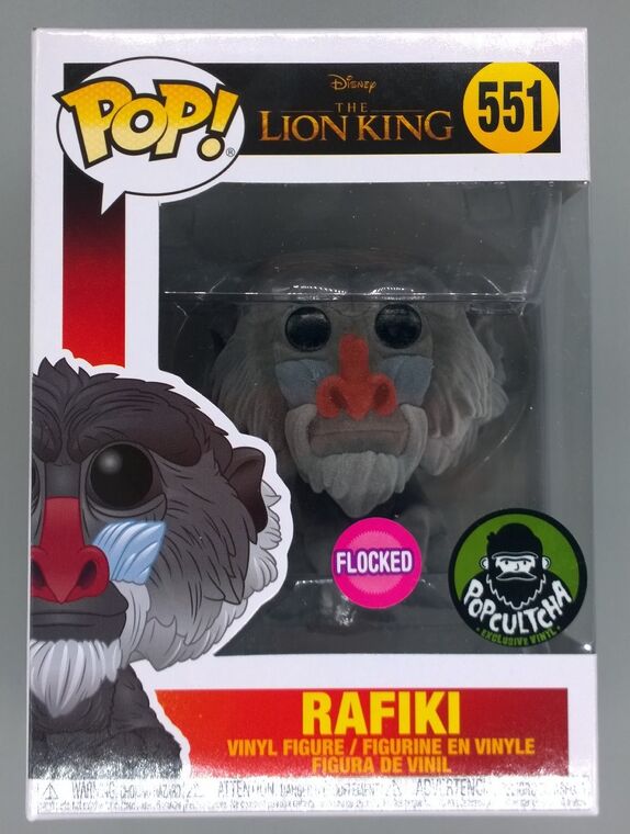 #551 Rafiki - Flocked - Disney The Lion King