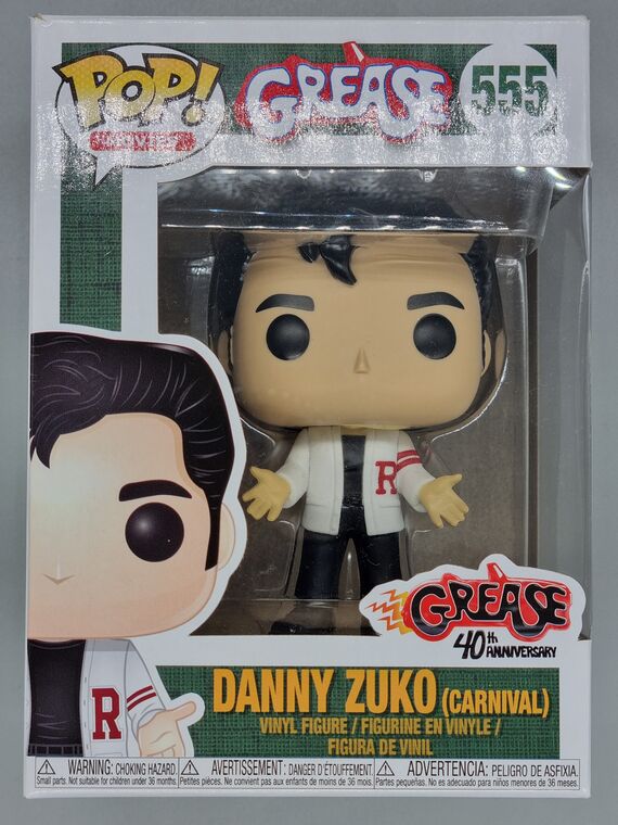 #555 Danny Zuko (Carnival) - Grease 40th - BOX DAMAGE