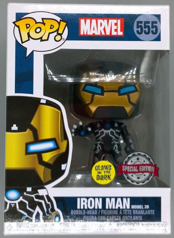 #555 Iron Man (Model 39) - Glow - Marvel