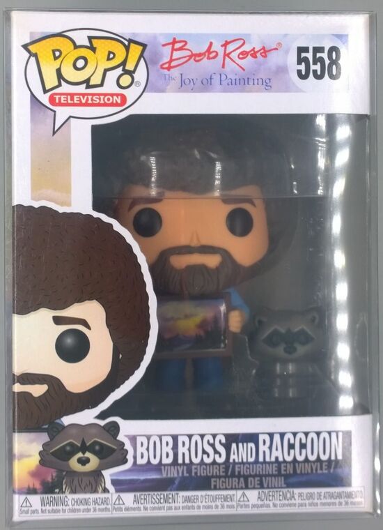 #558 Bob Ross and Raccoon