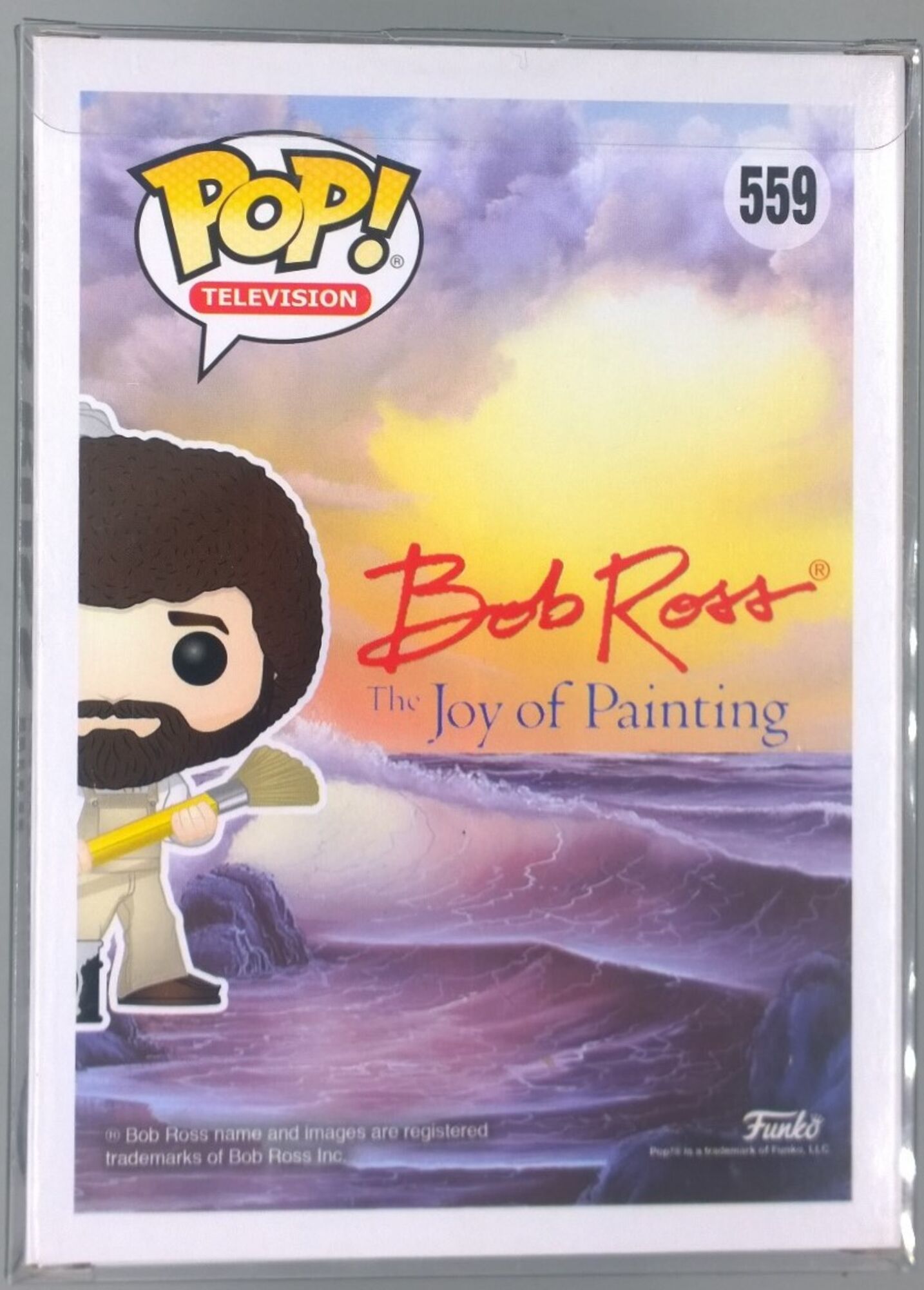 559 Bob Ross (with Paintbrush) Funko Pops