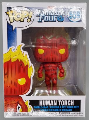 #559 Human Torch - Marvel Fantastic Four