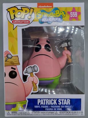 #559 Patrick Star (w/ Board) - Spongebob Squarepants