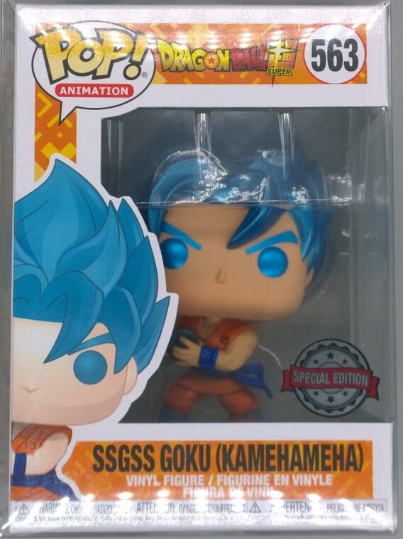 #563 SSGSS Goku (Kamehameha) Metallic - Dragon Ball Super