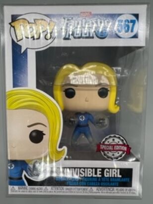#567 Invisible Girl (Disappearing) - Marvel Fantastic Four