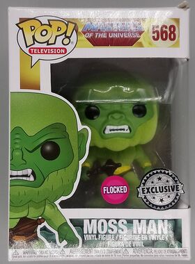 #568 Moss Man - Flocked - Masters of the Univer - BOX DAMAGE
