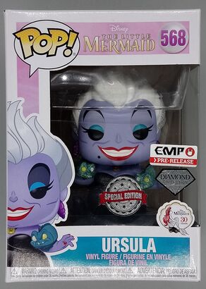 #568 Ursula (w/ Eels) - Diamond - Disney The Little Mermaid