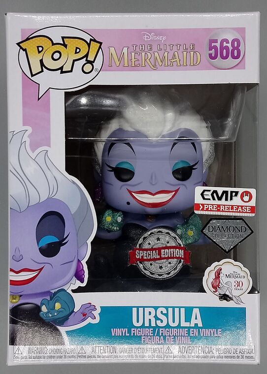 #568 Ursula (w/ Eels) - Diamond - Disney The Little Mermaid