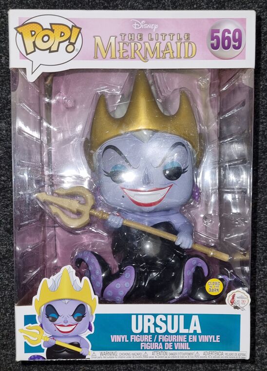 #569 Ursula - 10 Inch Glow - Disney The Little Mermaid