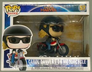 #57 Carol Danvers on Motorcycle - Rides - Captain Marvel